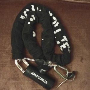Kryptonite Chain Key Chain Bicycle Lock